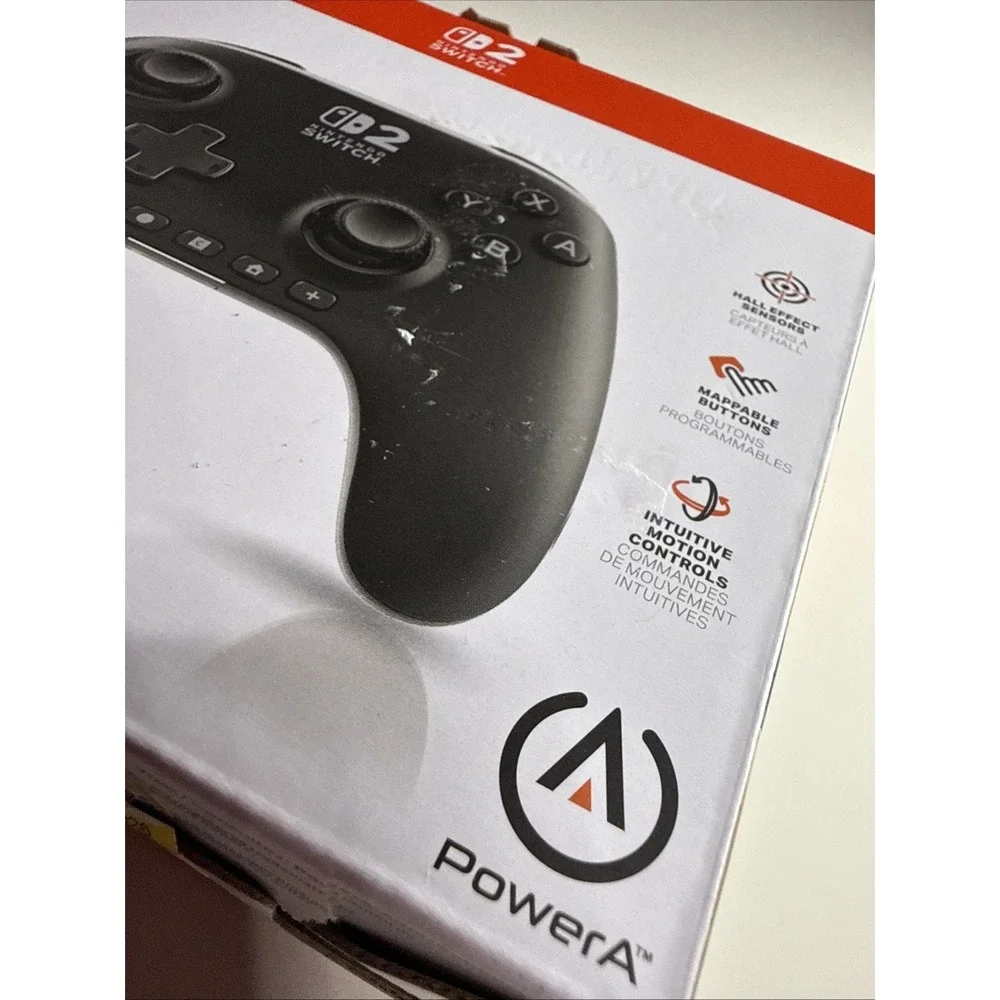 PowerA Advantage Wireless Black Controller for Nintendo Switch 2 Open Box